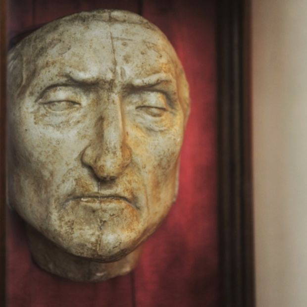 death mask of dante alighieri