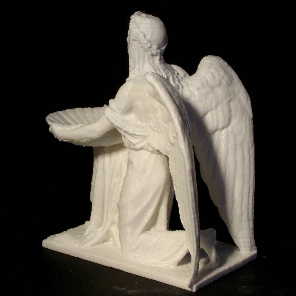 baptismal angel kneeling