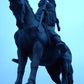 decebalus equestrian statue in deva romania