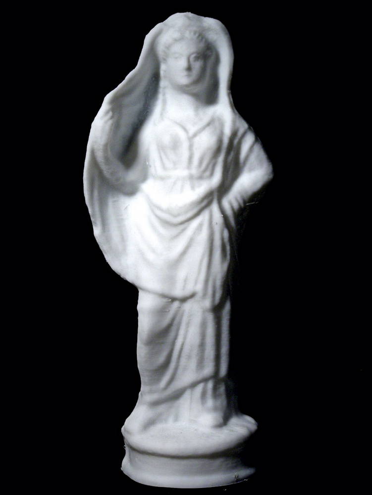 goddess wearing a chiton at the british museum london