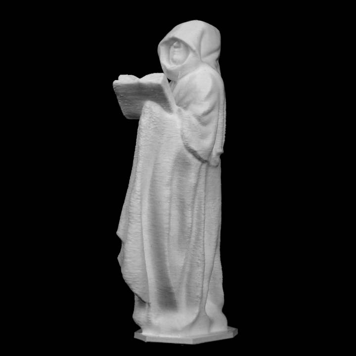 statuette from the mourners at the musee des beaux arts in dijon france