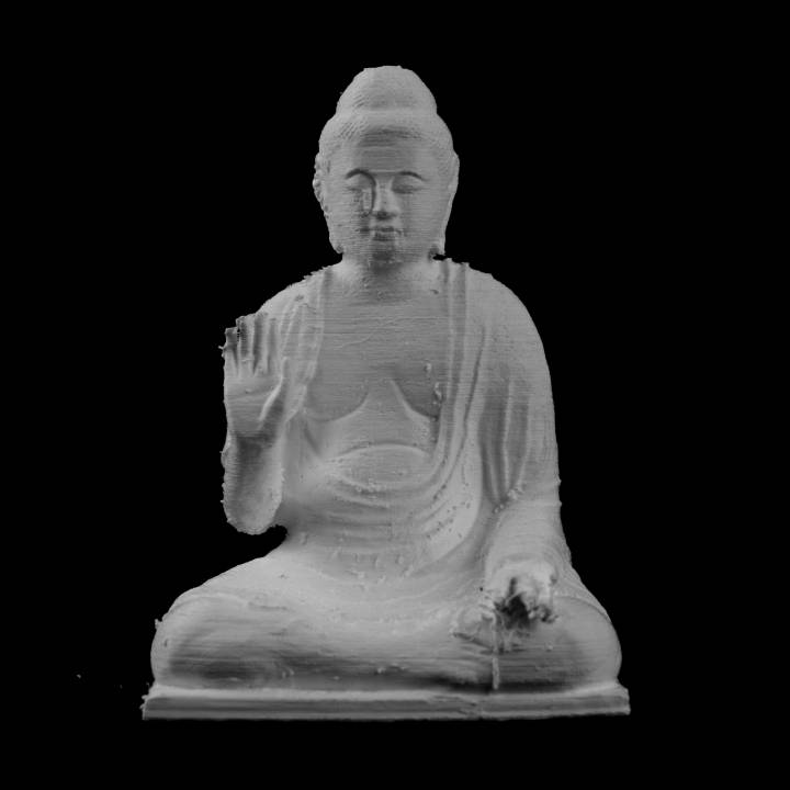 seated buddha at the guimet museum paris