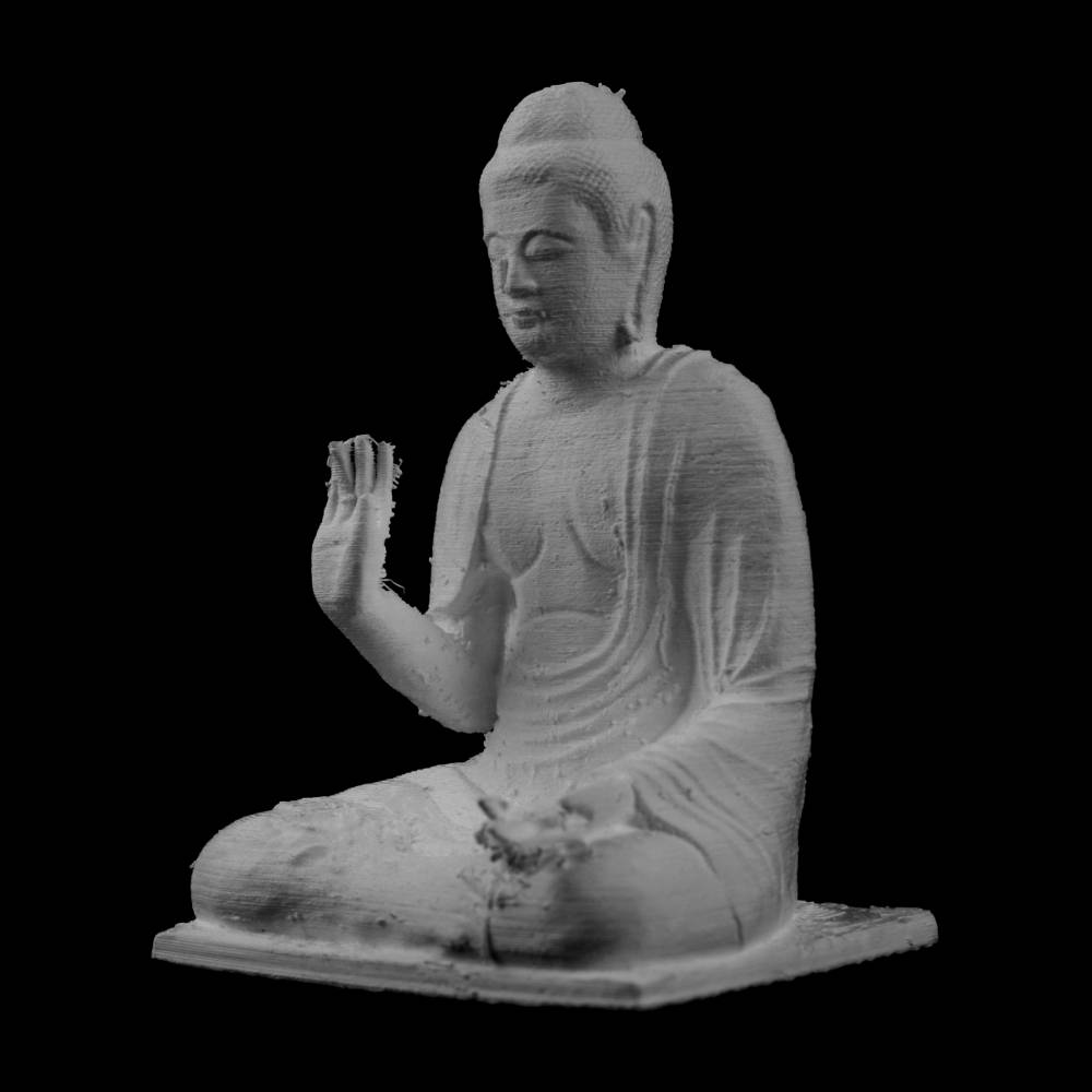 seated buddha at the guimet museum paris