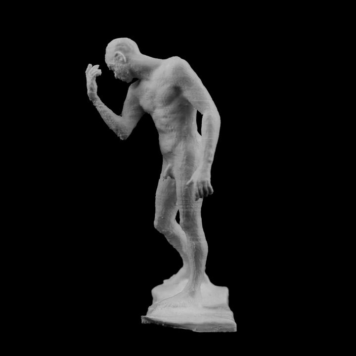 nude study of pierre de wissant at the muse rodin paris