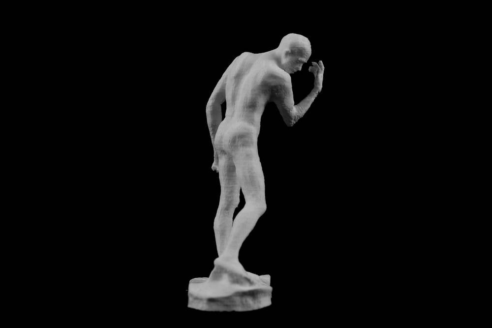 nude study of pierre de wissant at the muse rodin paris