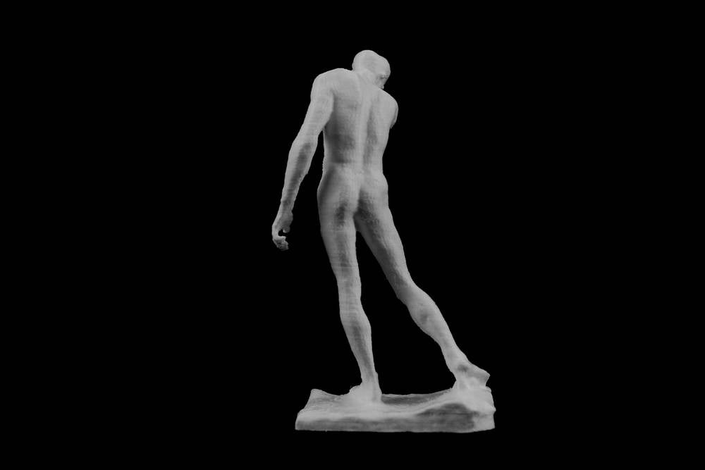 nude study of pierre de wissant at the muse rodin paris