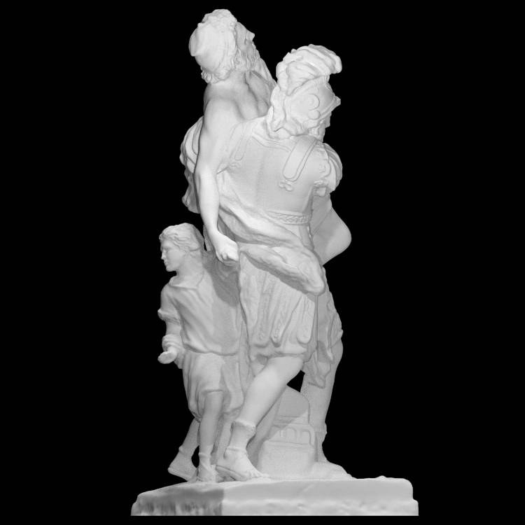 aeneas and anchises at the louvre paris