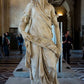 veiled woman at the louvre paris