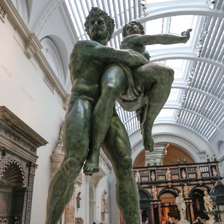 the rape of proserpina at the v a london