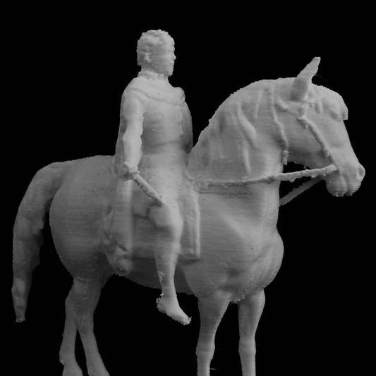 king george iv equestrian sculpture at trafalgar square london