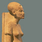 standing striding figure of nefertiti at nueue museum berlin