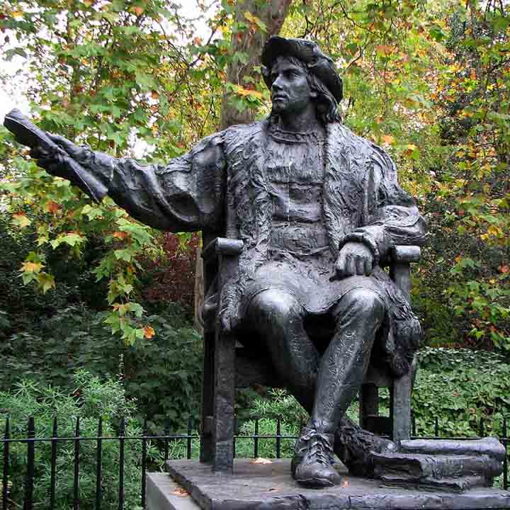Christopher Columbus At Belgrave Square London