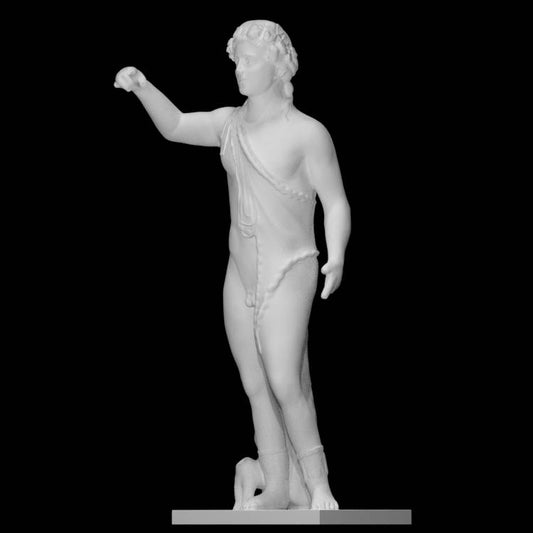 marble figurine of dionysus