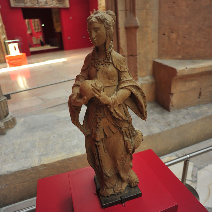 sibyl of cumae at the church of saint martin of vignes