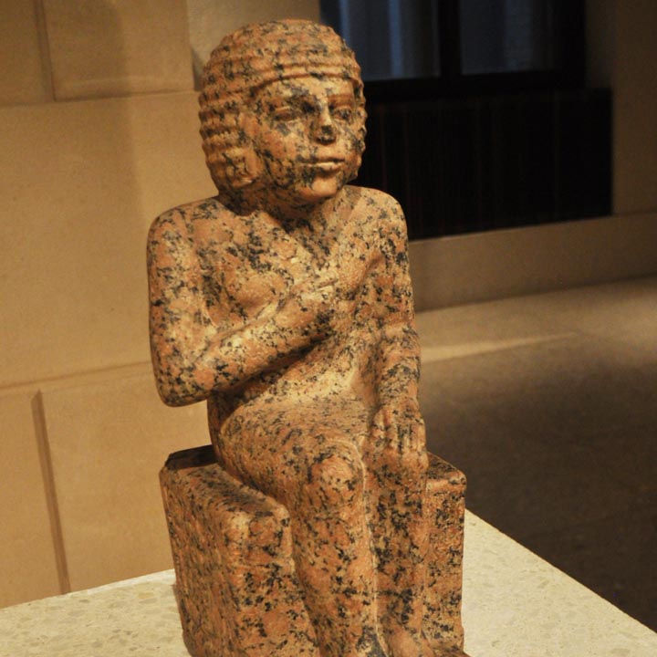 seated figure of methen