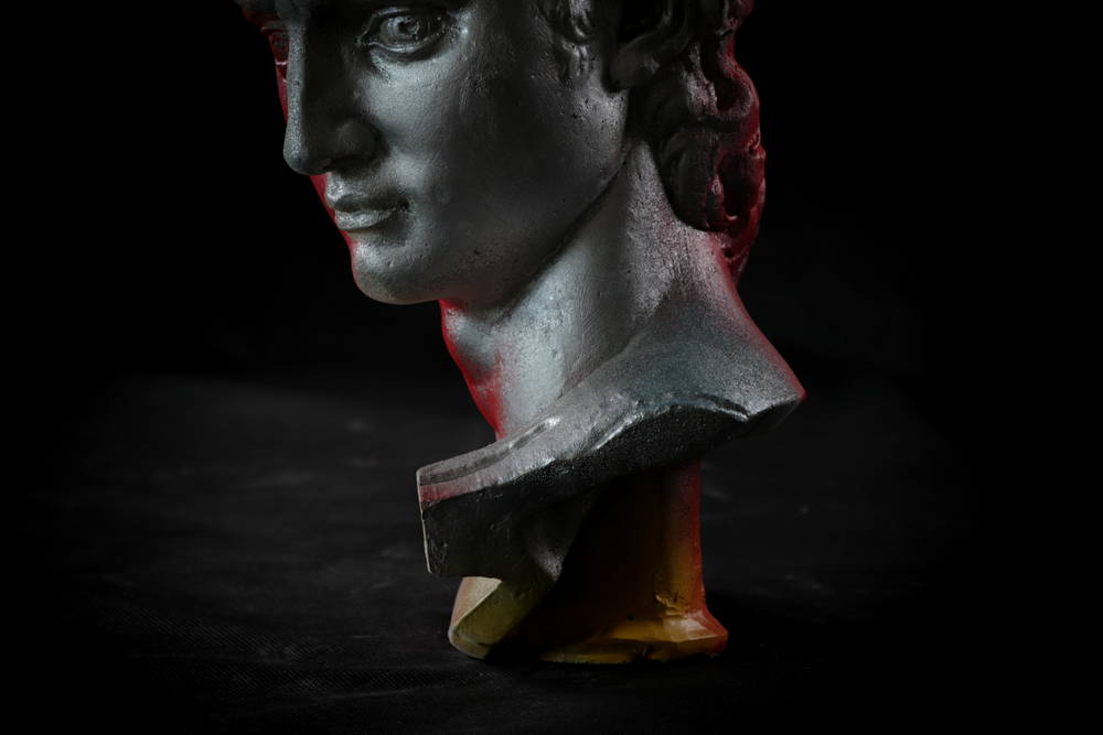 head of michelangelo s david