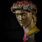 head of michelangelo s david