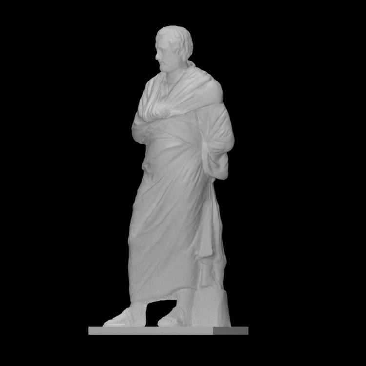 greek politician copy of roman sculpture