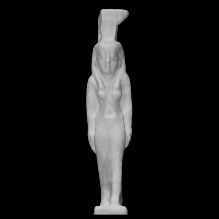 faience figurine of nephthys